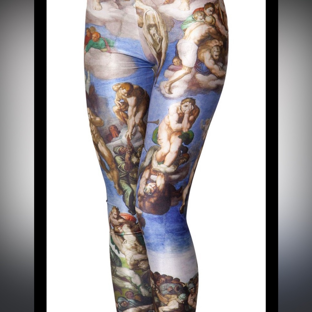 Blackmilk Sistine Chapel Last Judgement Leggings